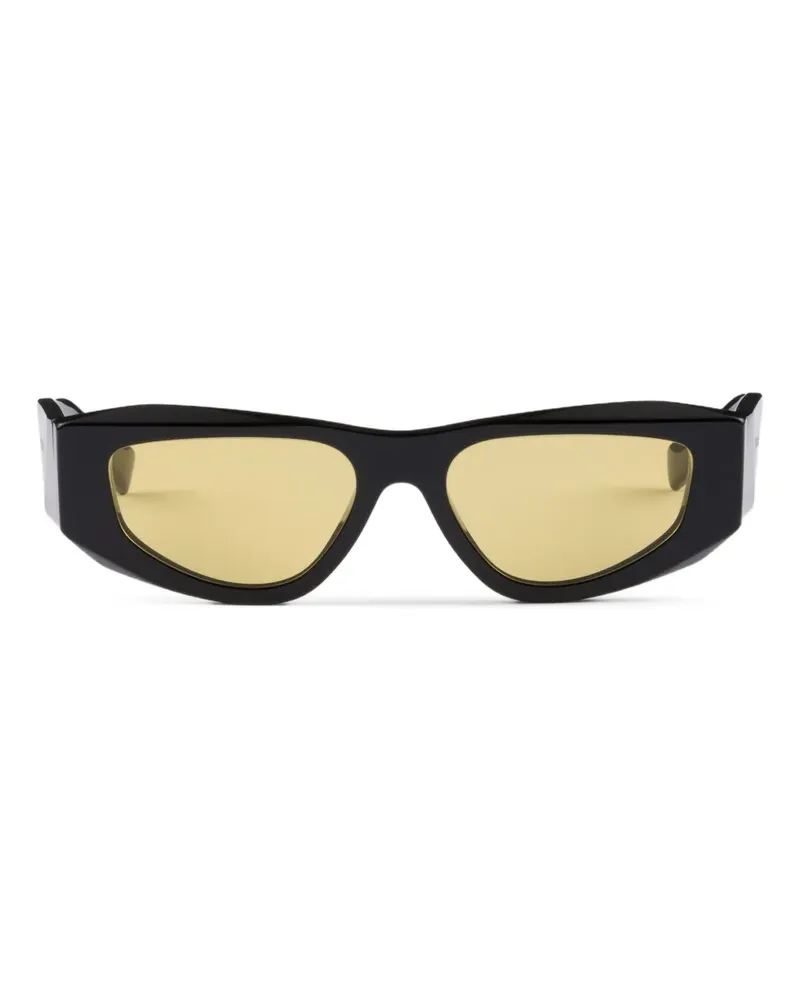 Prada Symbole Sonnenbrille - Schwarz Schwarz