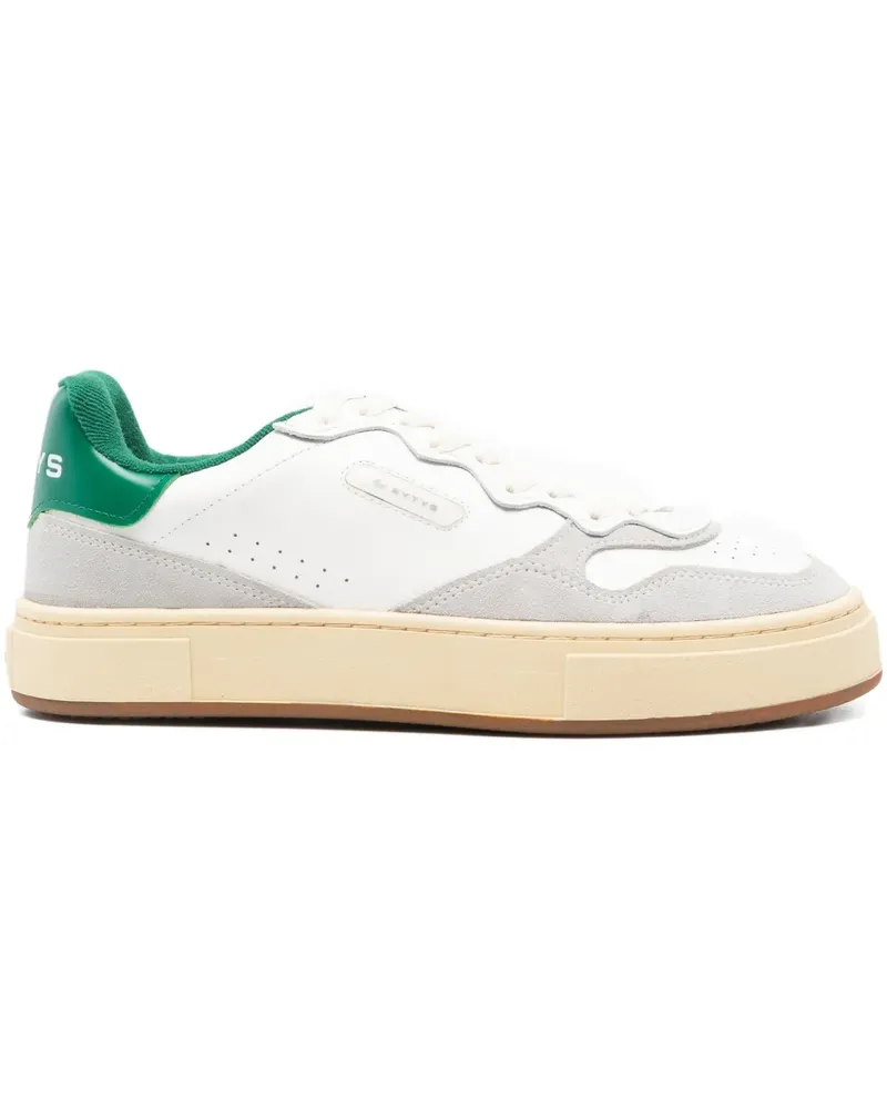 Eytys leather panelled sneakers - Weiß Weiß