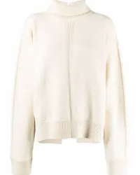 Jil Sander Klassischer Rollkragenpullover Nude