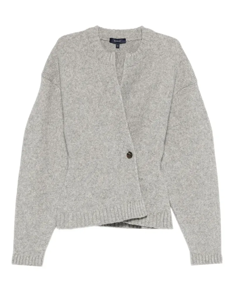 Soeur Asymmetrischer Cardigan - Grau Grau