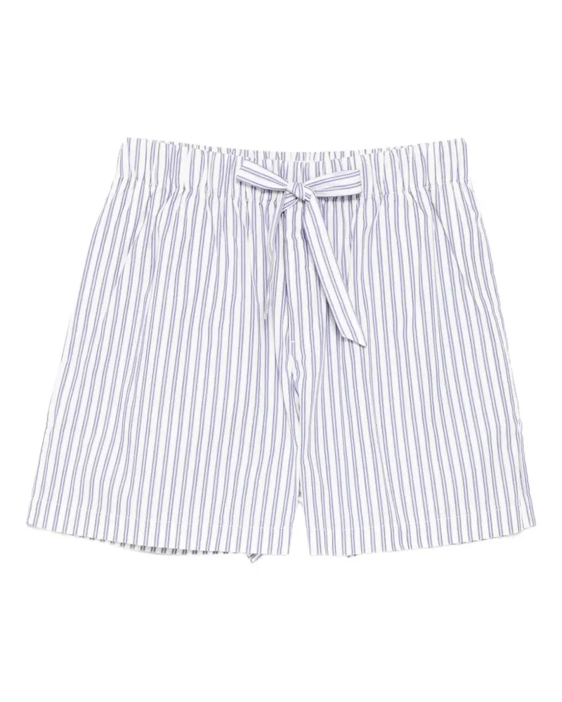 TEKLA Shorts aus Popeline - Weiß Weiß