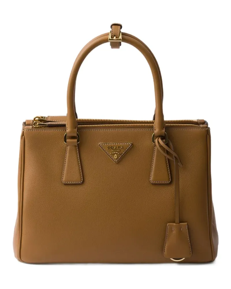 Prada Mittelgroße Galleria Handtasche - Braun Braun