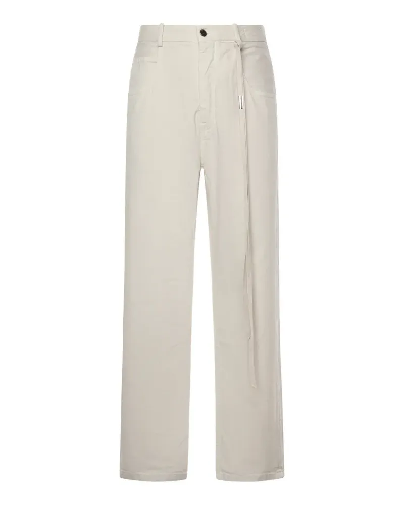 Ann Demeulemeester Hose mit Schnürung - Nude Nude