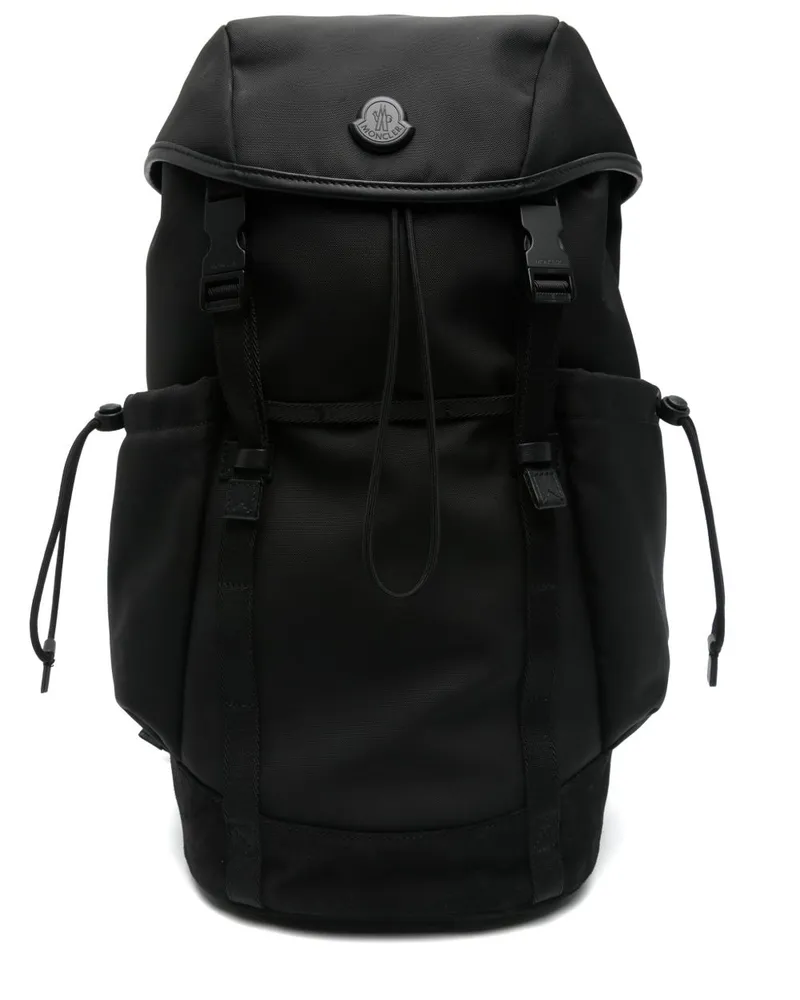 Moncler Tech Rucksack - Schwarz Schwarz
