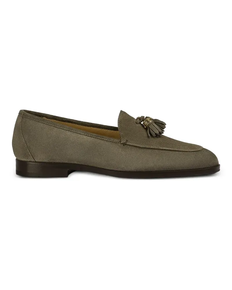 Doucal´s Loafer aus Wildleder mit Quasten - Braun Braun