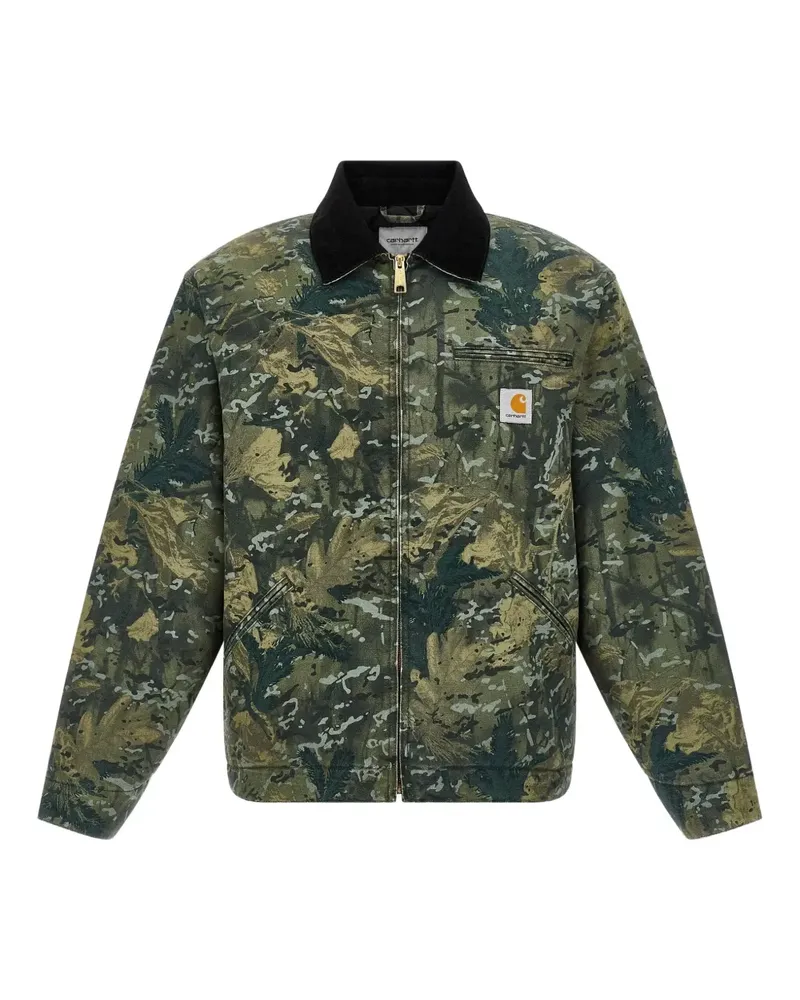 Carhartt WIP Detroit Jacke mit Samtkragen - Grün Grün