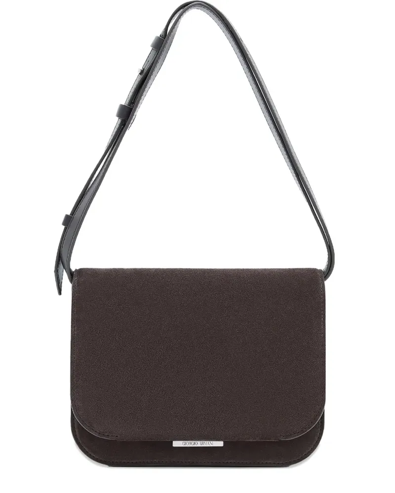 Giorgio Armani adjustable strap shoulder bag - Braun Braun