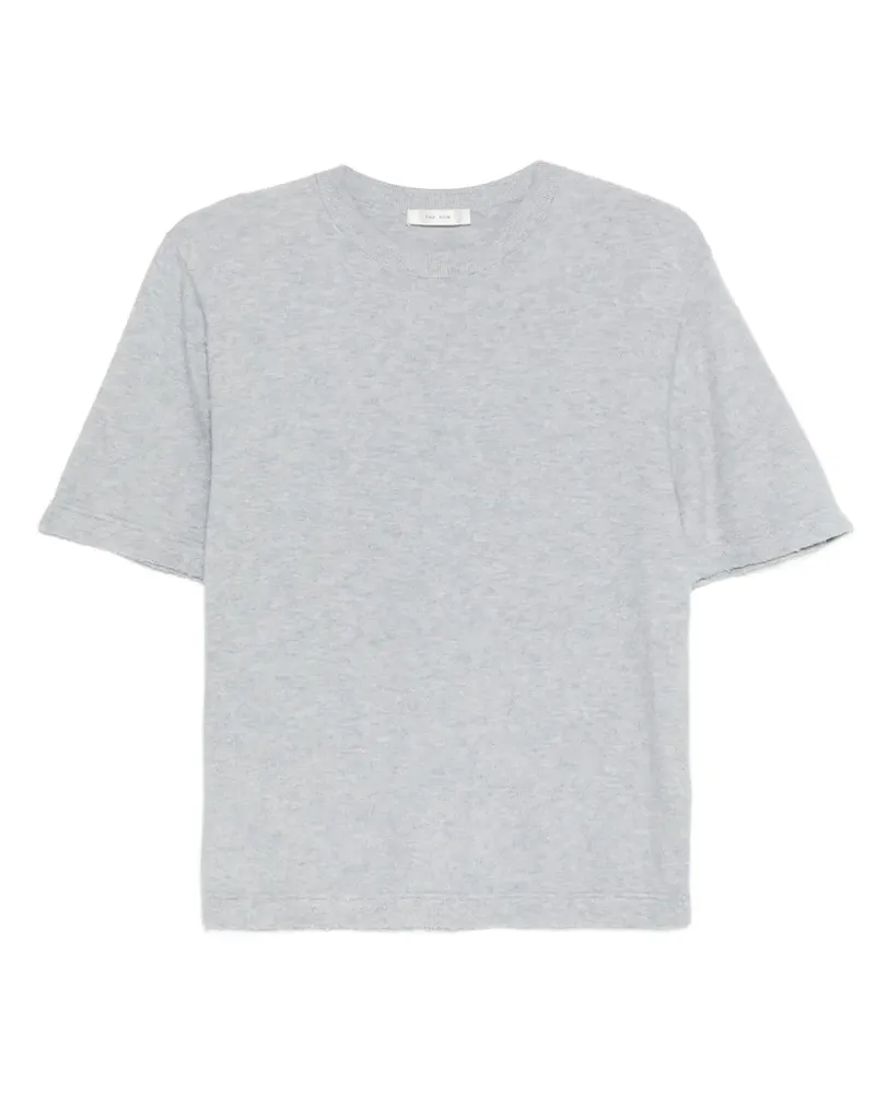 The Row Oberteil mit ungesäumten Kanten - Grau Grau