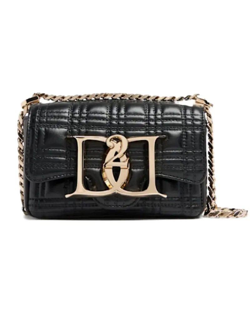 Dsquared2 quilted shoulder bag - Schwarz Schwarz