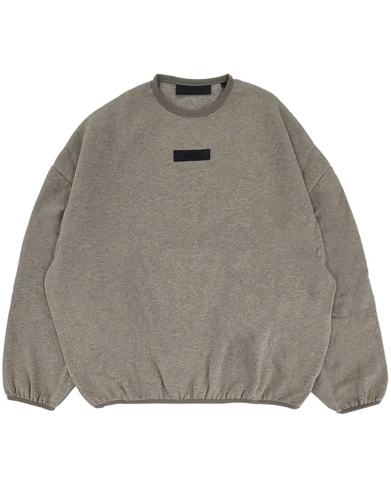 Fear of God Sweatshirt mit Logo-Patch - Grau Grau