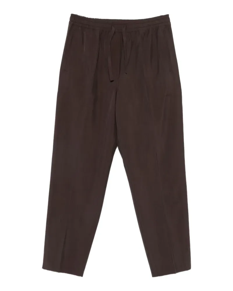 Umit Benan drawstring waist trousers - Braun Braun