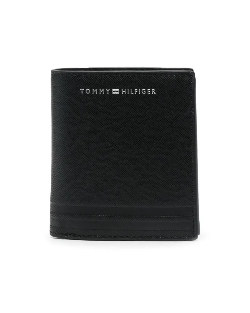 Tommy Hilfiger Portemonnaie mit Logo-Print - Schwarz Schwarz