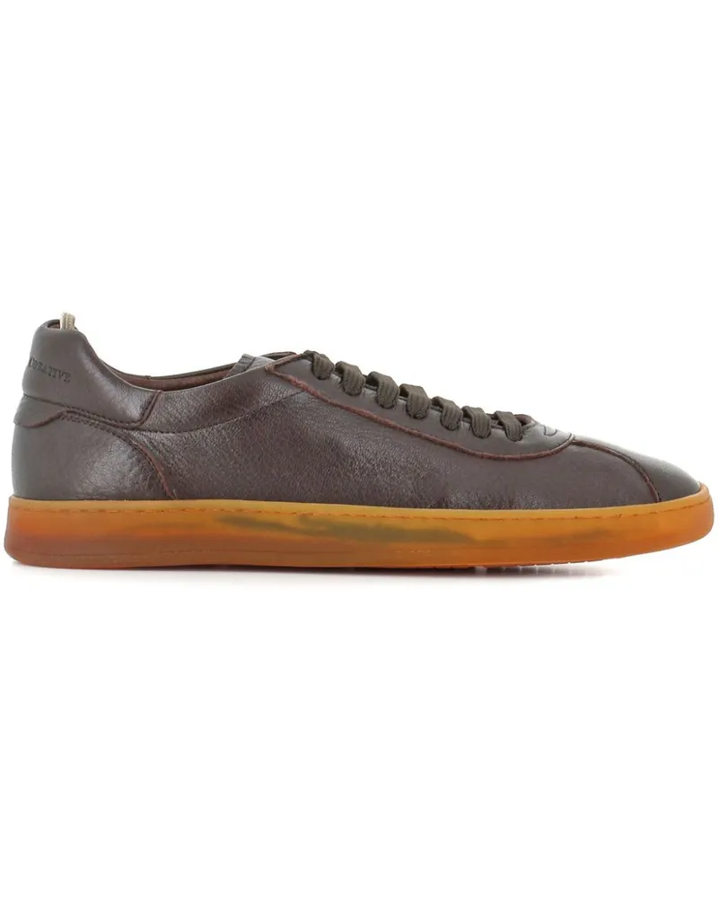 Officine Creative Italia Sneakers mit Logo-Prägung - Braun Braun