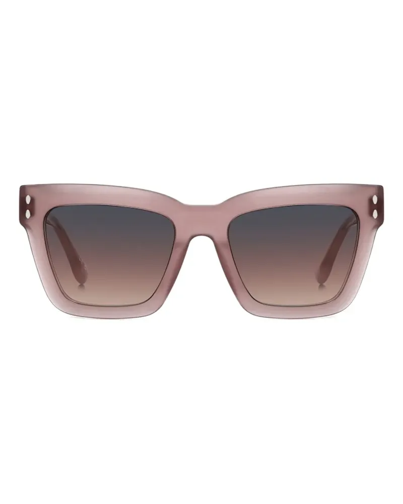 Isabel Marant Carmy square-frame sunglasses - Rosa Rosa