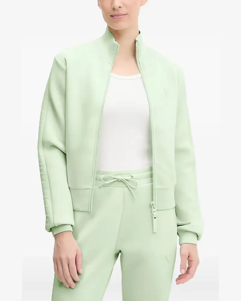 Guess zip-up mock-neck sweatshirt - Grün Grün