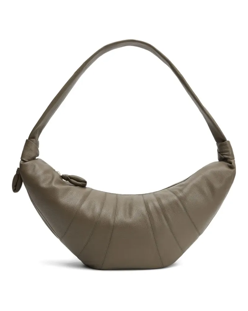 Christophe Lemaire Große Croissant Schultertasche - Nude Nude