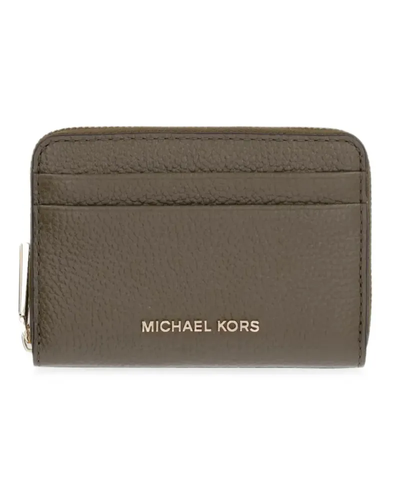 Michael Kors Portemonnaie mit Logo-Schild - Braun Braun