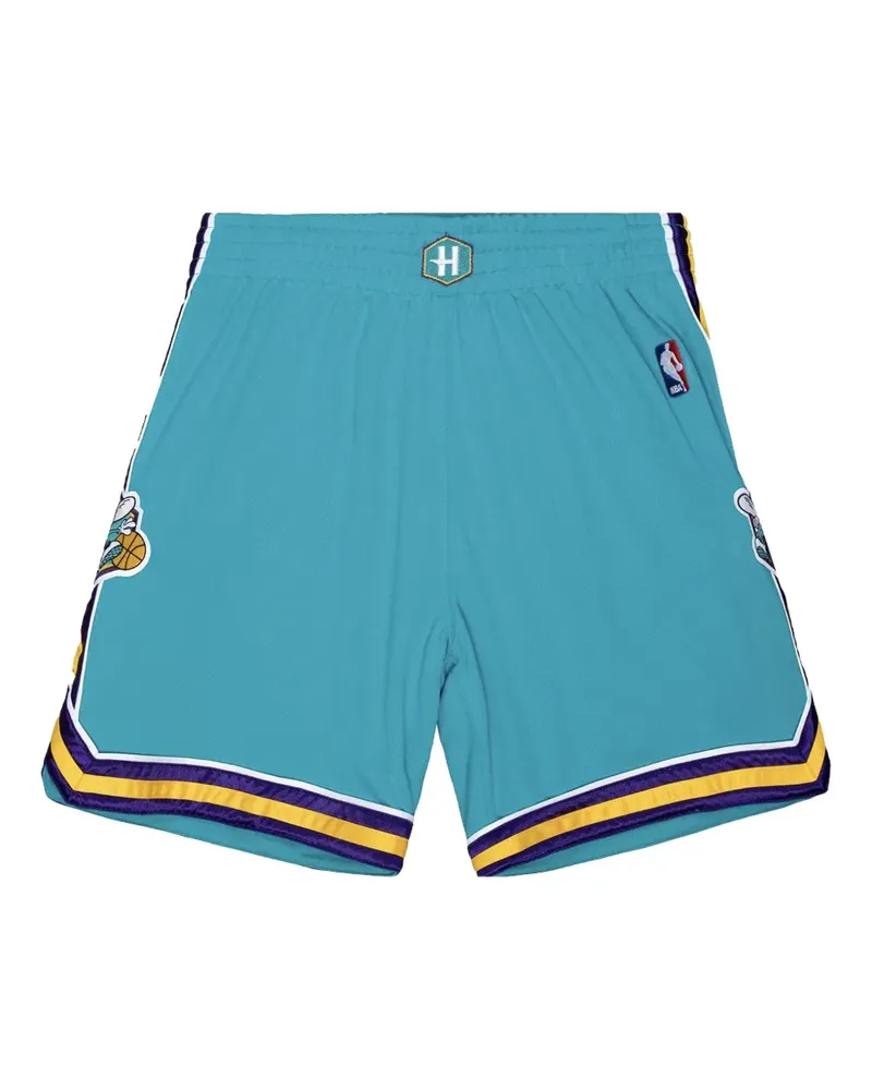 Mitchell & Ness NBA New Orleans Hornets 05" Shorts - Blau Blau