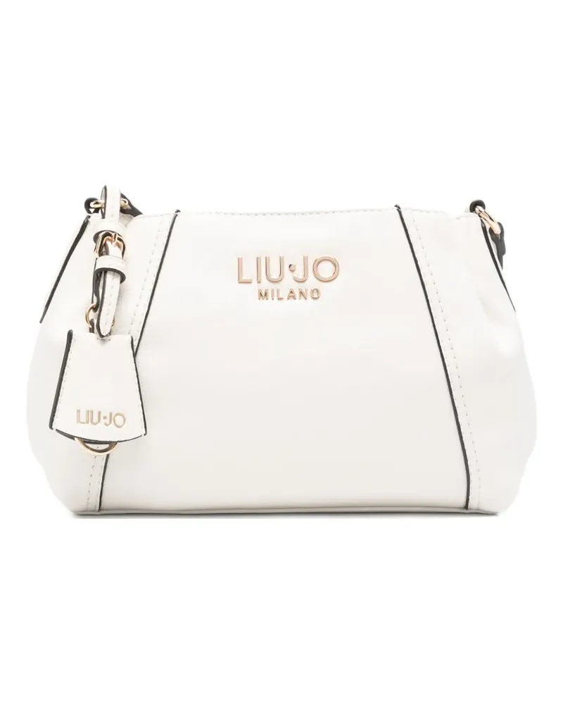 Liu Jo medium logo-lettering cross body bag - Weiß Weiß