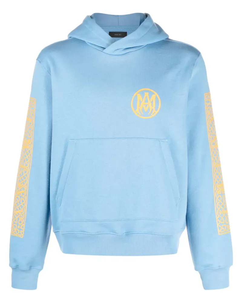 Amiri Hoodie mit Ouija-Print - Blau Blau