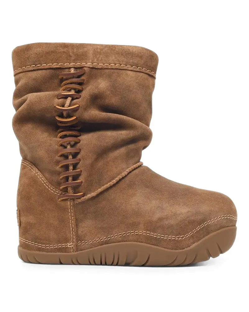 UGG Lockere Schnürstiefel - Braun Braun