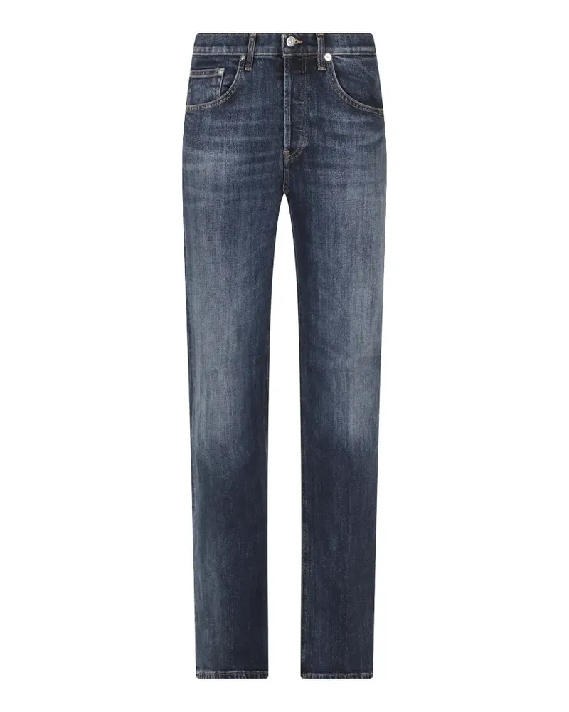 Dondup Jacklyn faded straight-leg jeans - Blau Blau
