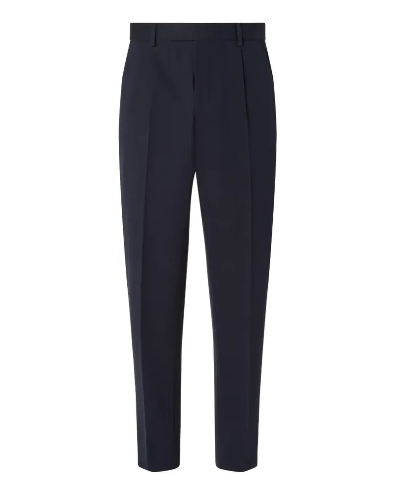 Ermenegildo Zegna Plissierte Hose - Blau Blau