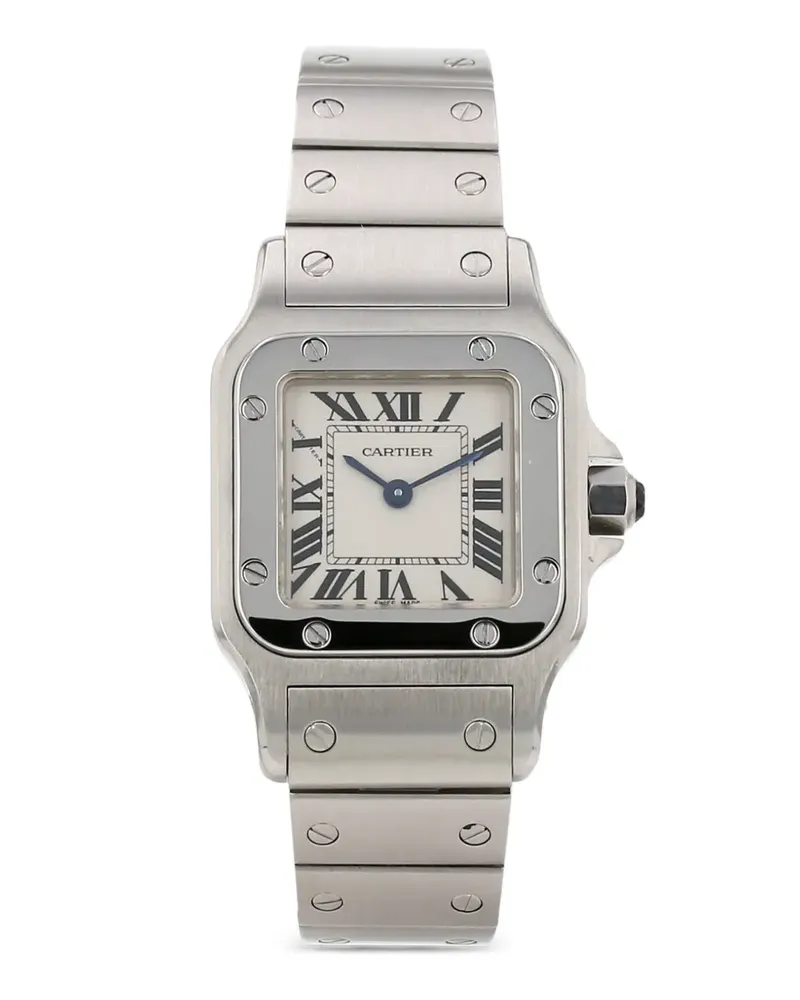 Cartier 2017 Santos Galbée Armbanduhr 24mm - Weiß Weiß
