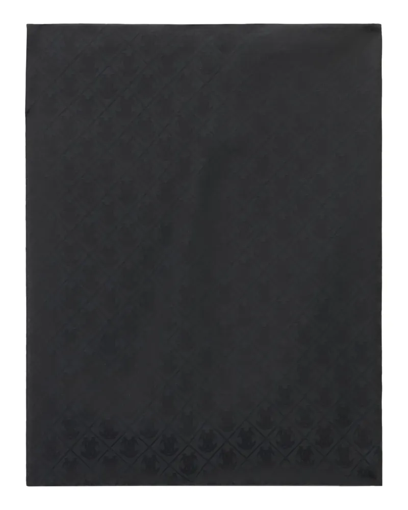 Roberto Cavalli patterned scarf - Schwarz Schwarz