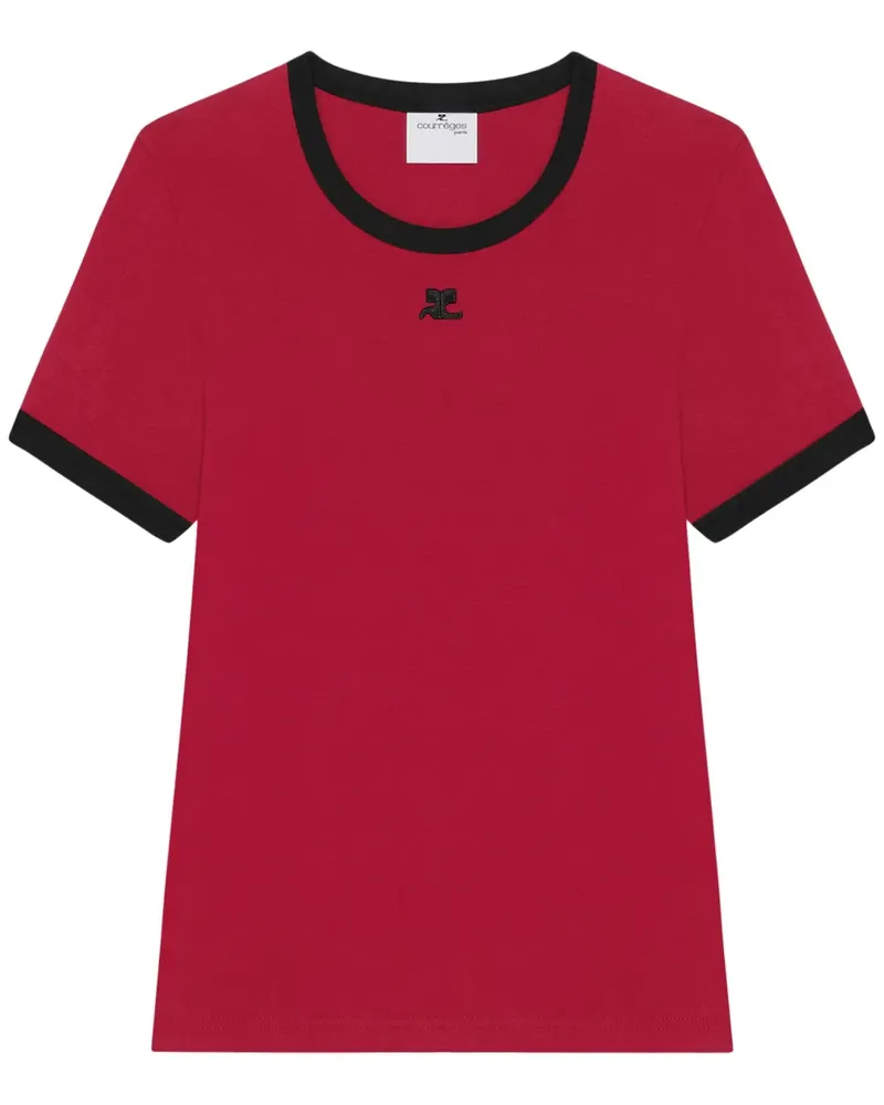 Courrèges AC T-Shirt - Rot Rot