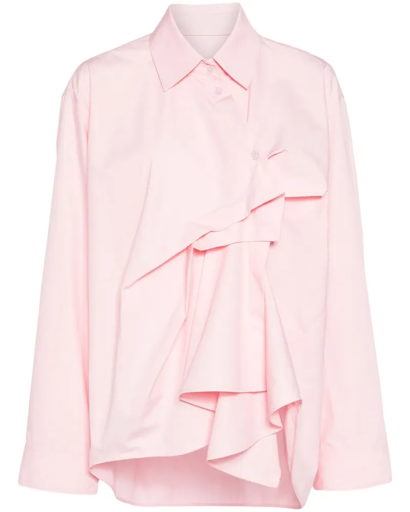 JNBY Bluse mit Raffungen - Rosa Rosa