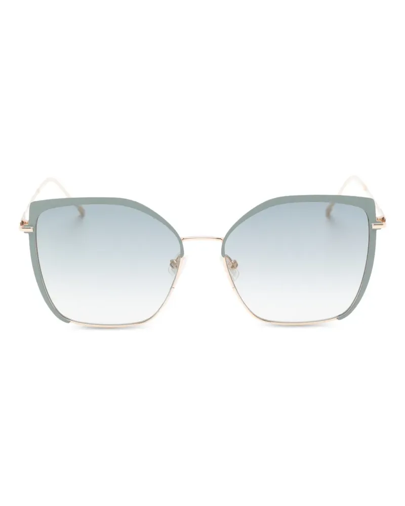 HUGO BOSS cat-eye sunglasses - Gold Gold