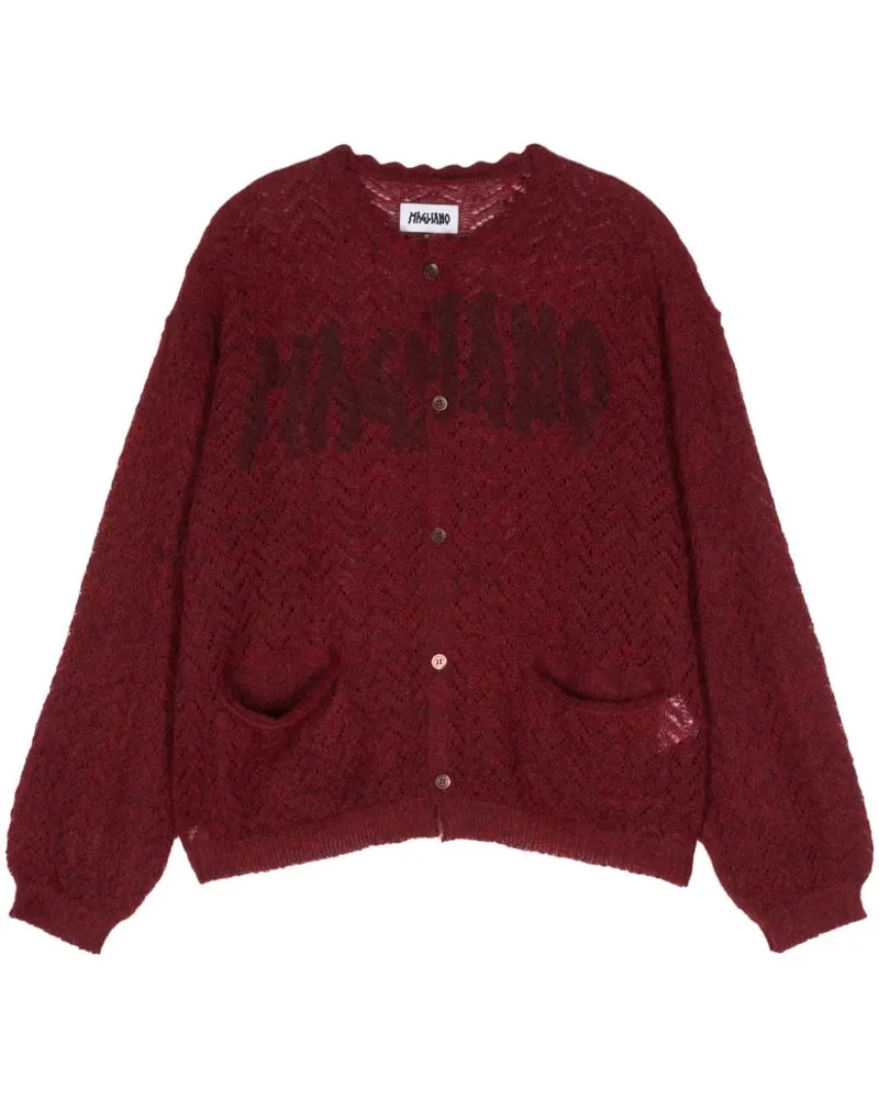 Magliano Cardigan mit Logo-Detail - Rot Rot