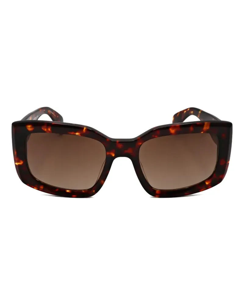 Rag & Bone tortoiseshell-effect square-frame sunglasses - Braun Braun