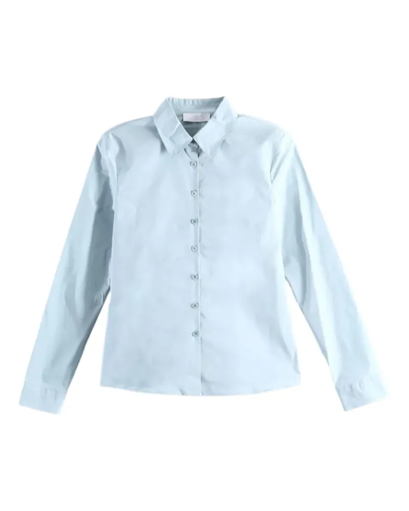 AMOMENTO Langärmeliges Hemd - Blau Blau