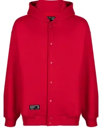 Izzue Bomberjacke mit Kapuze Rot