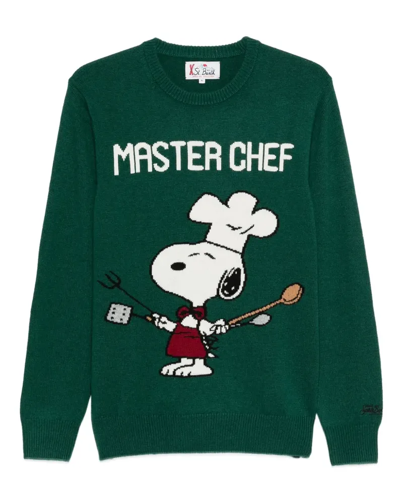 MC2 Saint Barth x Peanuts Snoopy Masterchef Pullover - Grün Grün