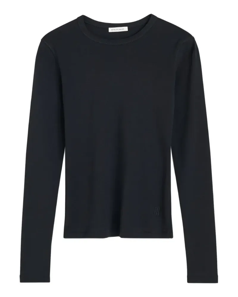 By Malene Birger Brita Langarmshirt - Schwarz Schwarz