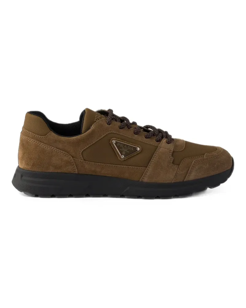Prada Prax Sneakers aus Wildleder und Re-Nylon - Braun Braun