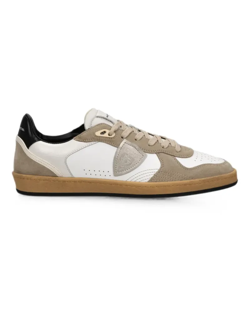 Philippe Model Sneakers mit Logo-Patch - Weiß Weiß
