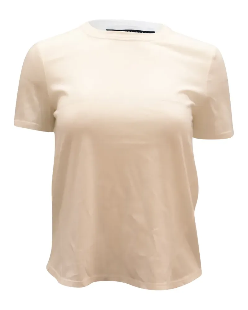 Veronica Beard Lauren T-Shirt mit rundem Ausschnitt - Nude Nude
