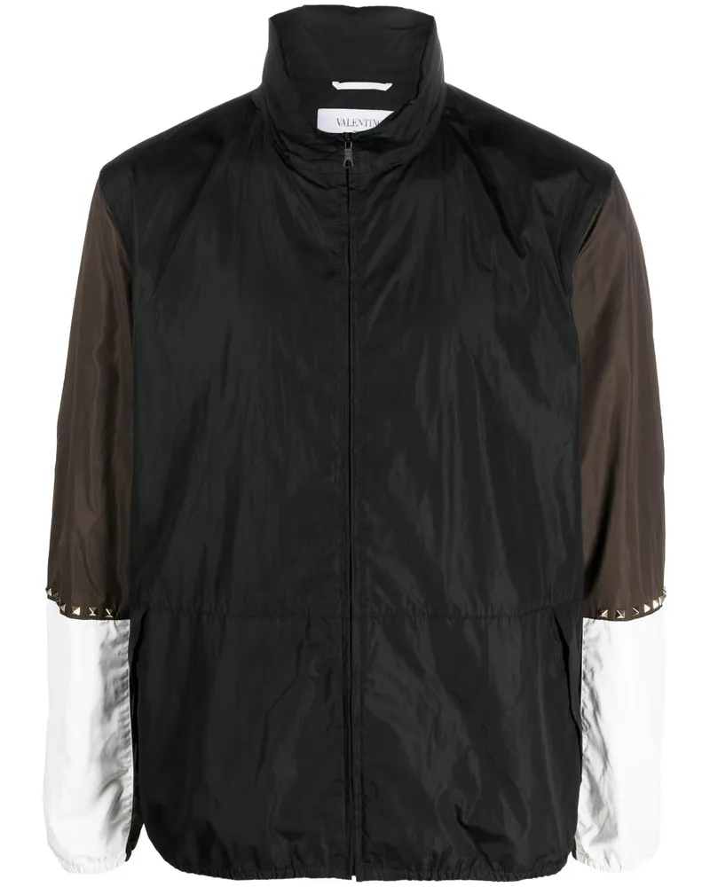 Valentino Garavani Jacke mit Rockstud-Nieten - Schwarz Schwarz