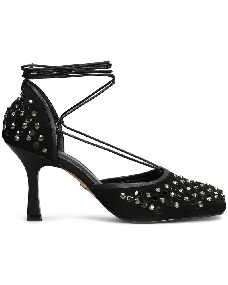 CARRANO Pumps mit Kristallen 85mm - Schwarz Schwarz