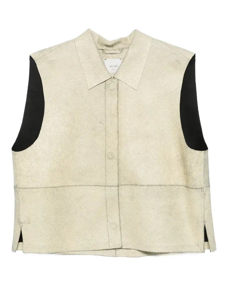 ALYSI Top mit Kragen - Nude Nude