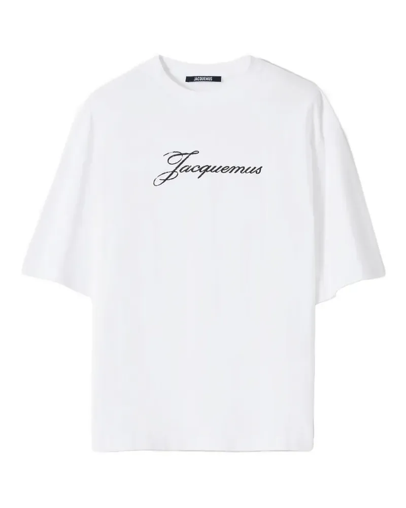 Jacquemus T-Shirt im Oversized-Look - Weiß Weiß