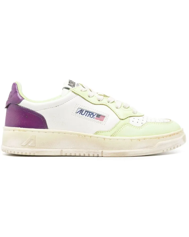 AUTRY Medalist Super Vintage Sneakers - Gelb Gelb