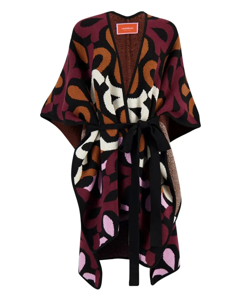 La DoubleJ Maiolika Bademantel - Rot Rot