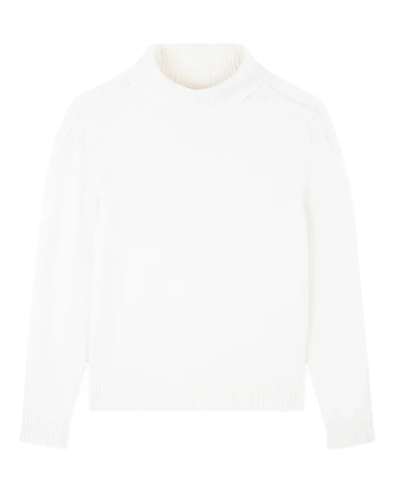 Paul & Shark merino wool turtleneck sweater - Weiß Weiß