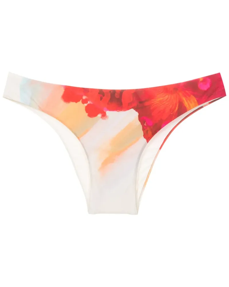 Lenny Niemeyer Bikinihöschen mit Blumen-Print - Orange Orange