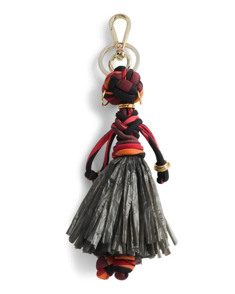 Emilio Pucci bag charm in Iride print - Schwarz Schwarz